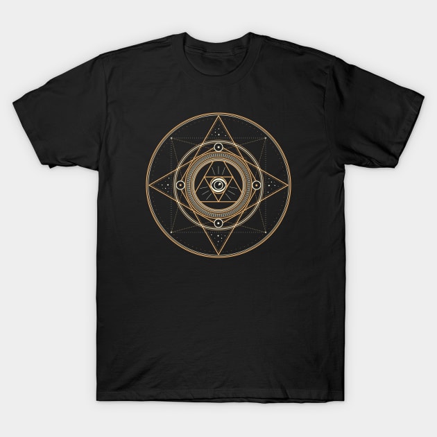 Sacred abstract T-Shirt by Vilmos Varga